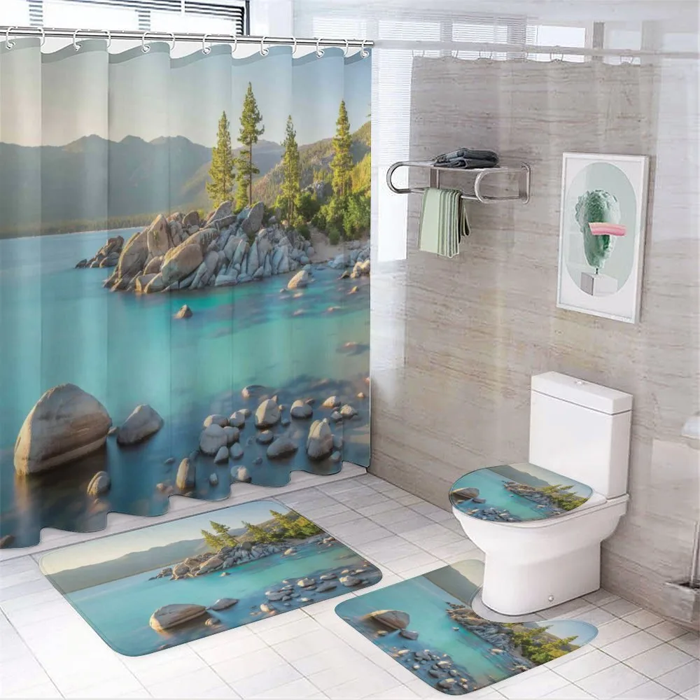 Countryside Lake Beach — Your design