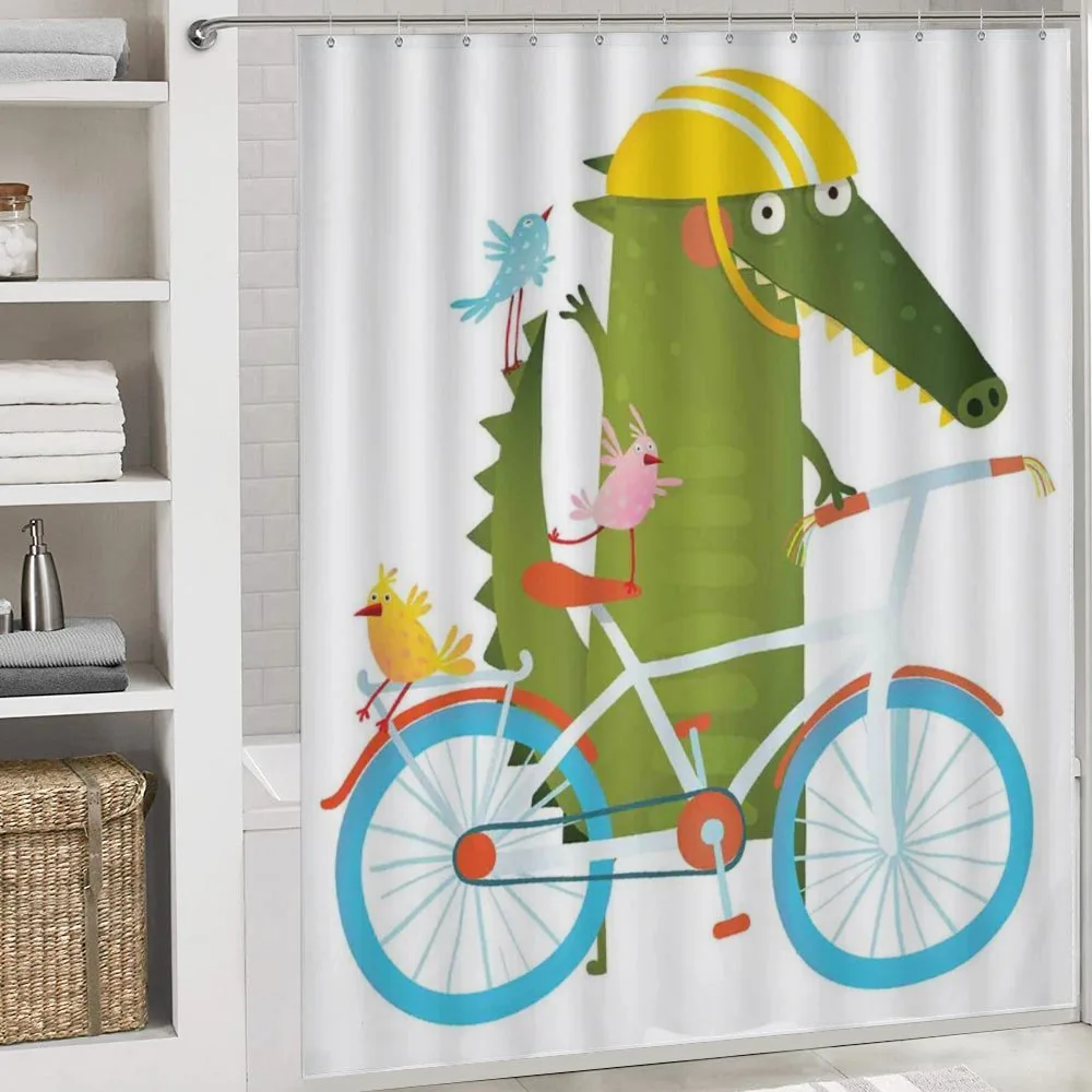 Crocodile Friends Bicycle — Detail 4