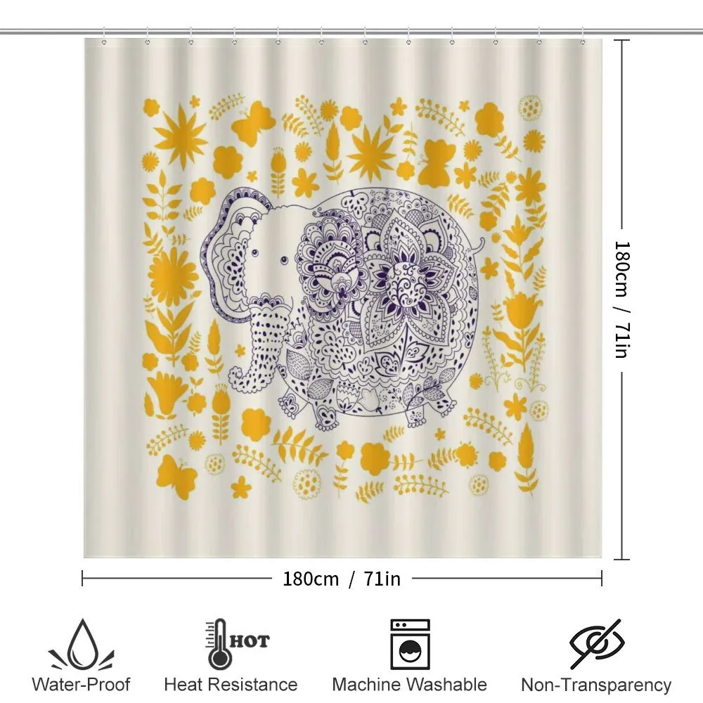Floral Elephant — Detail 2