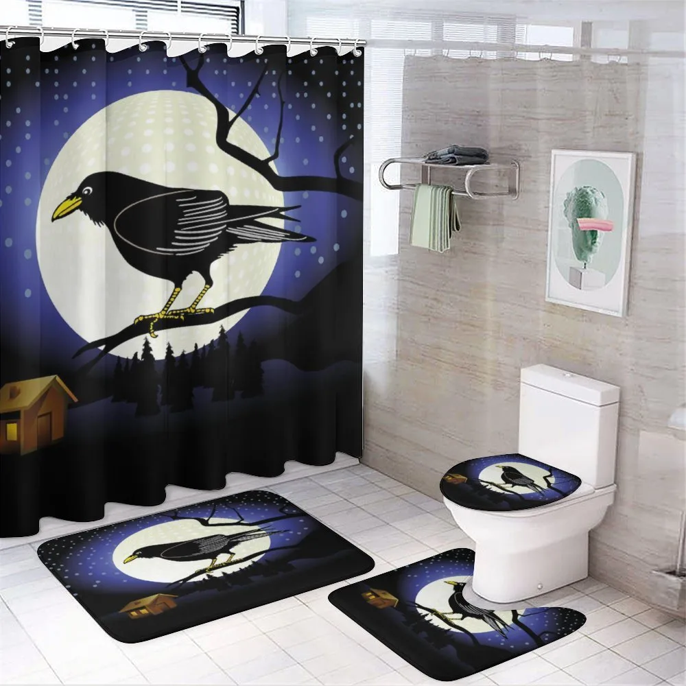 Full Moon Night Bird — Your design