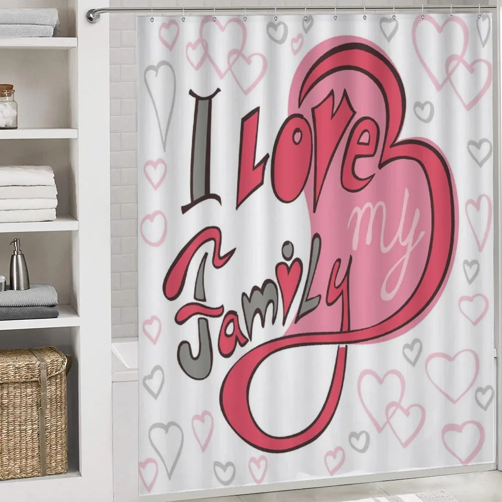 I Love Family Hearts Swirl — Detail 4