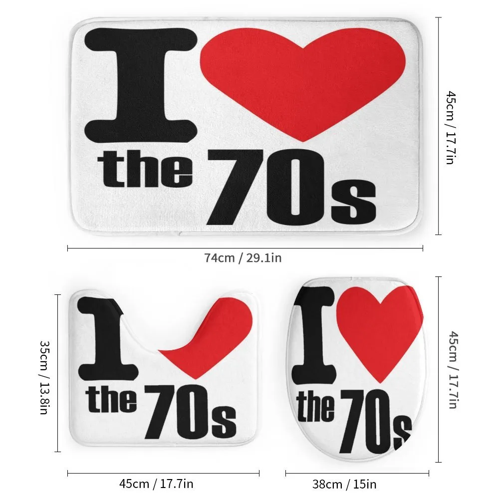 I Love the 70s Pictogram — Detail 1