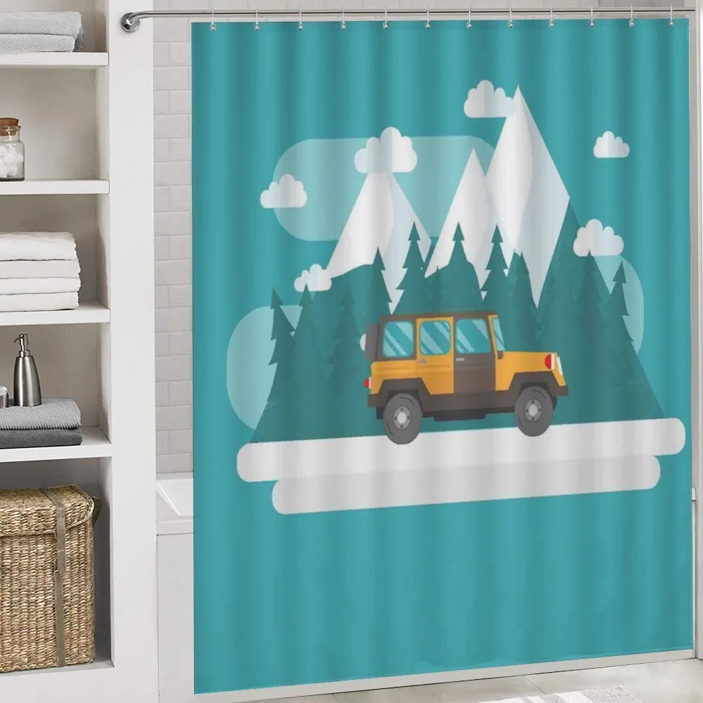 Journey in Snowy Winter Season — Detail 4