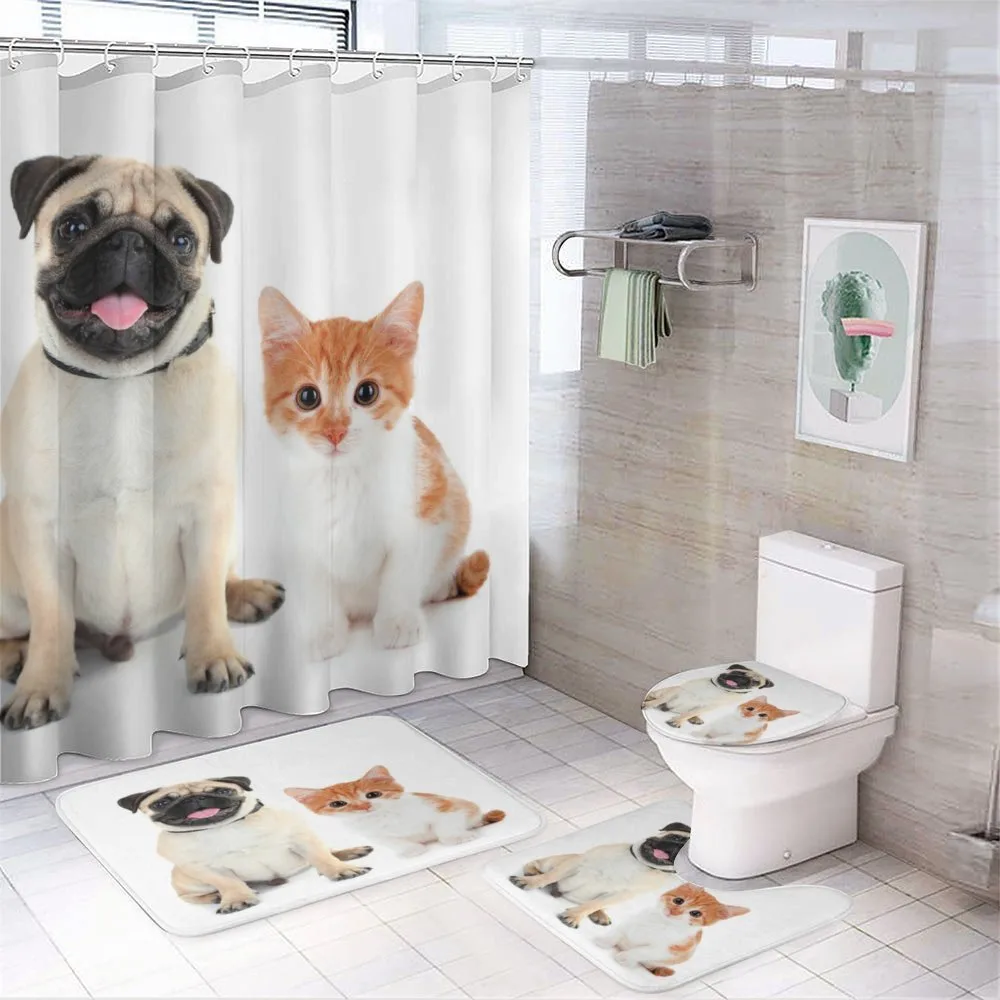 Kitten and Puppy Photo — Your design