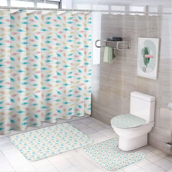 Long Tail Cabrits Murex on a shower curtain