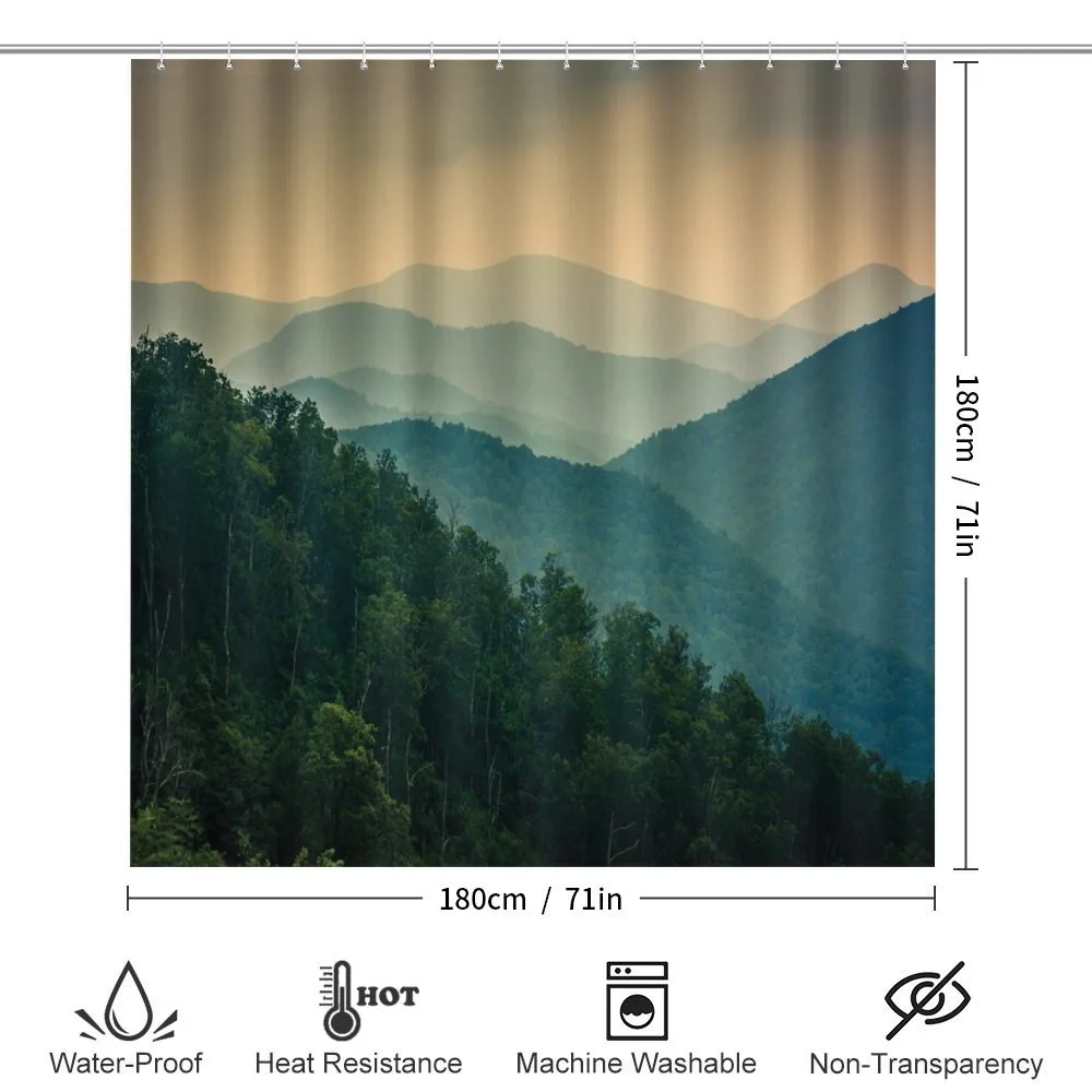 Mountain Ridges Scenery — Detail 2