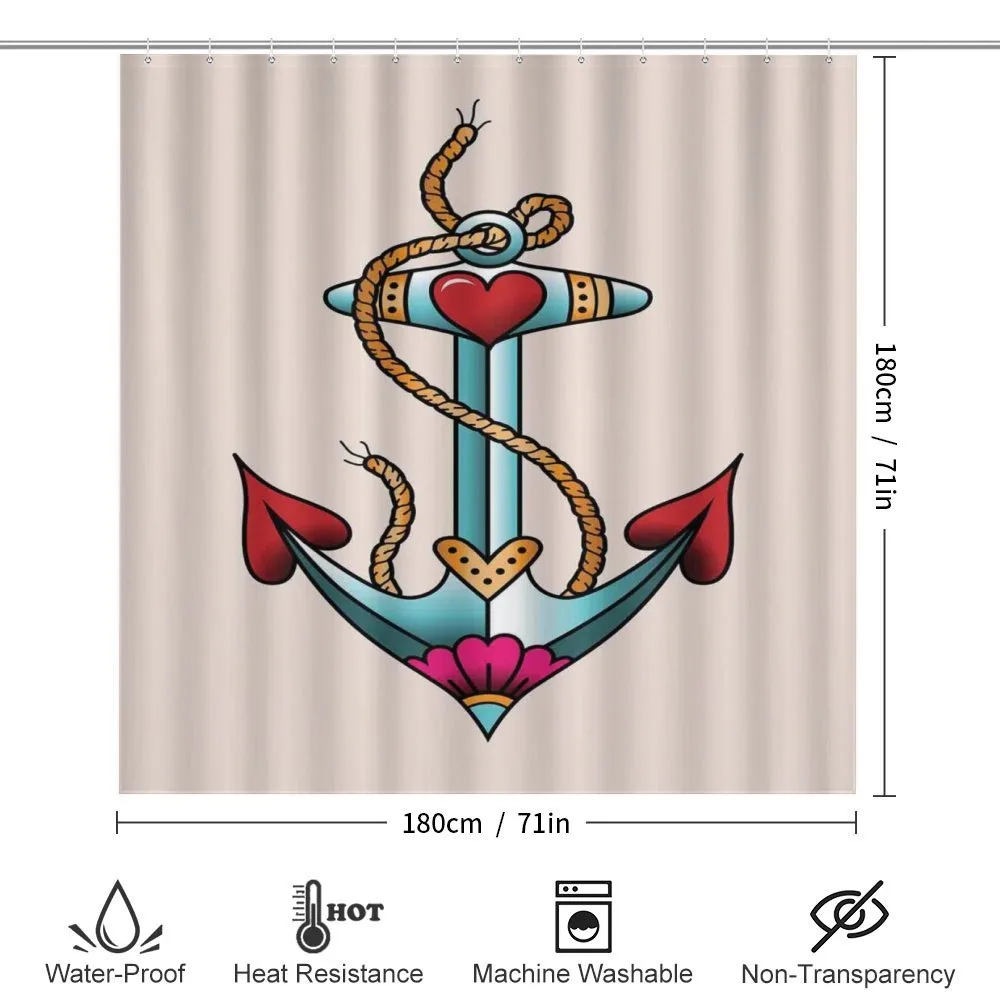 Nautical Rope and Hearts — Detail 2