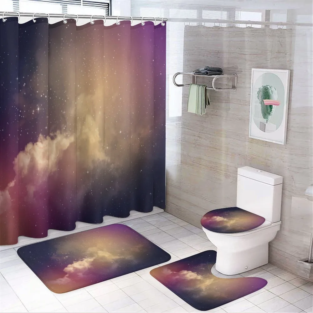 Night Clouds Stars Image — Your design