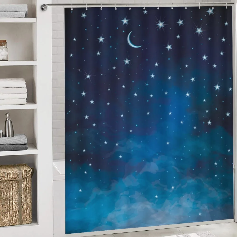 Night Time with Moon Star — Detail 4