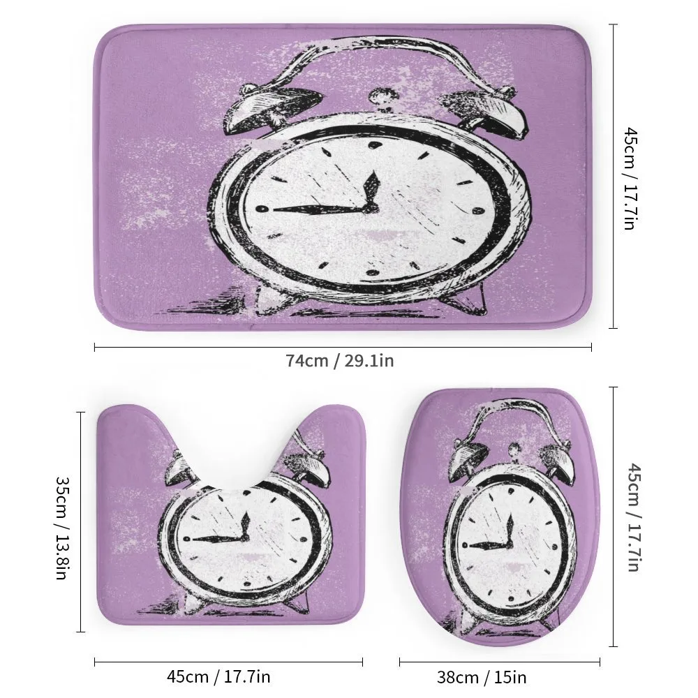 Retro Alarm Clock Grunge — Detail 1