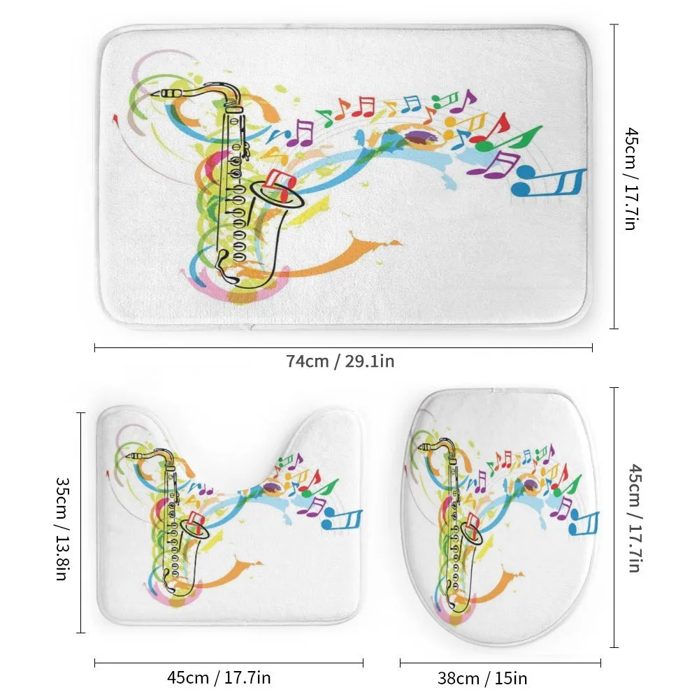 Saxophone Wavy Notes — Detail 1