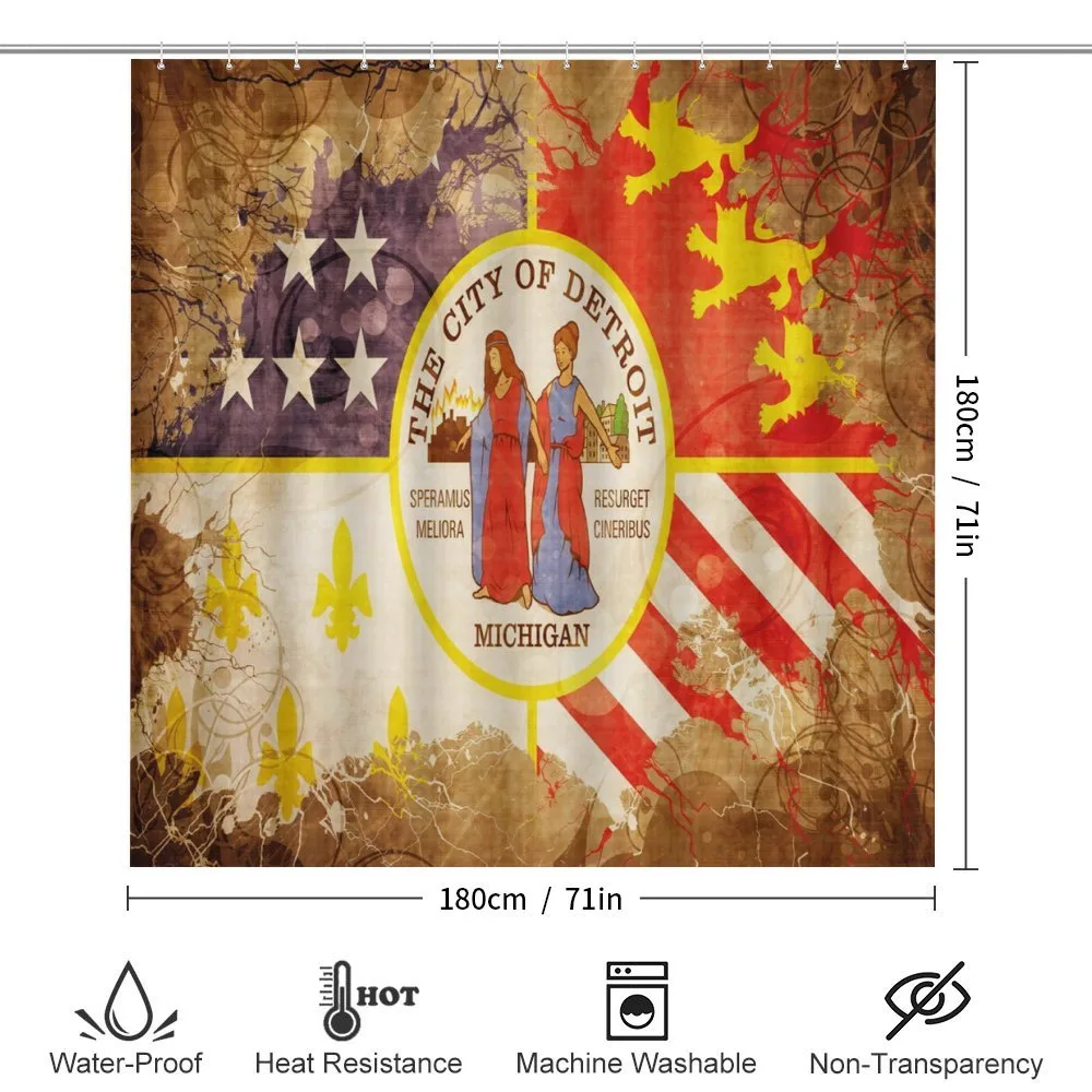 Antique Old USA Flag — Detail 2
