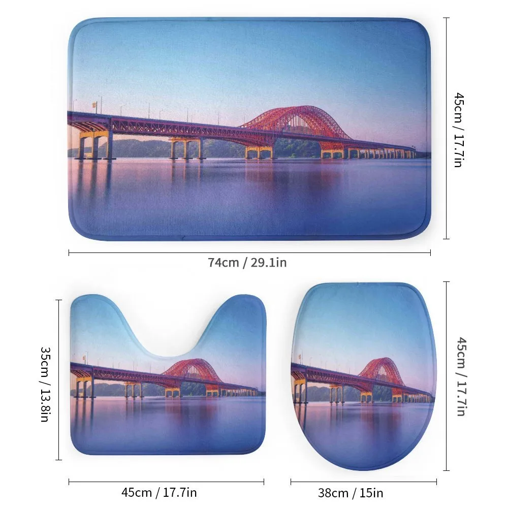 Bridge on River Dusk — Detail 1