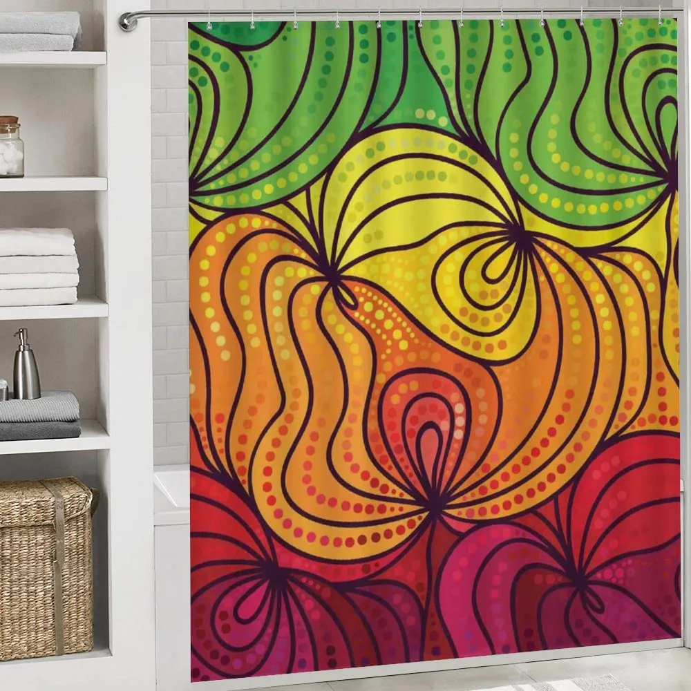 Colorful Tangled Lines — Detail 4