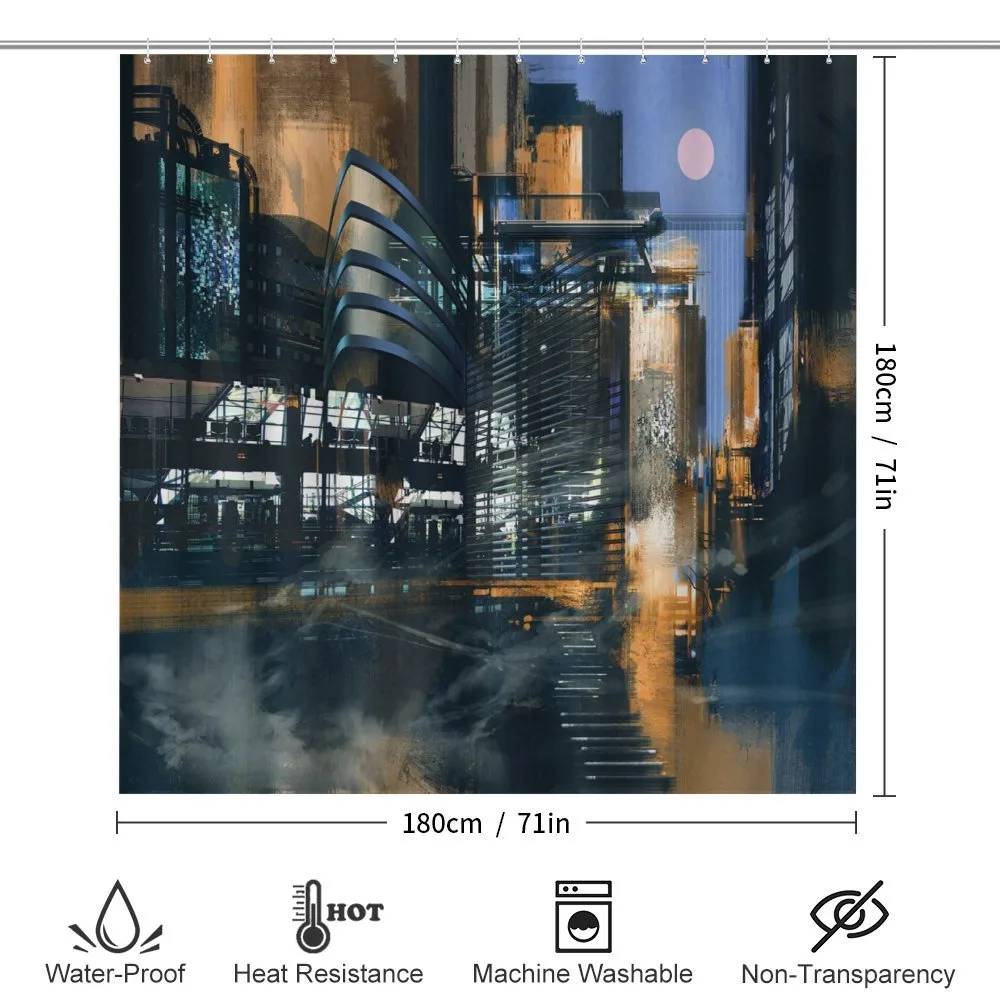 Cyberpunk Cityscape — Detail 2