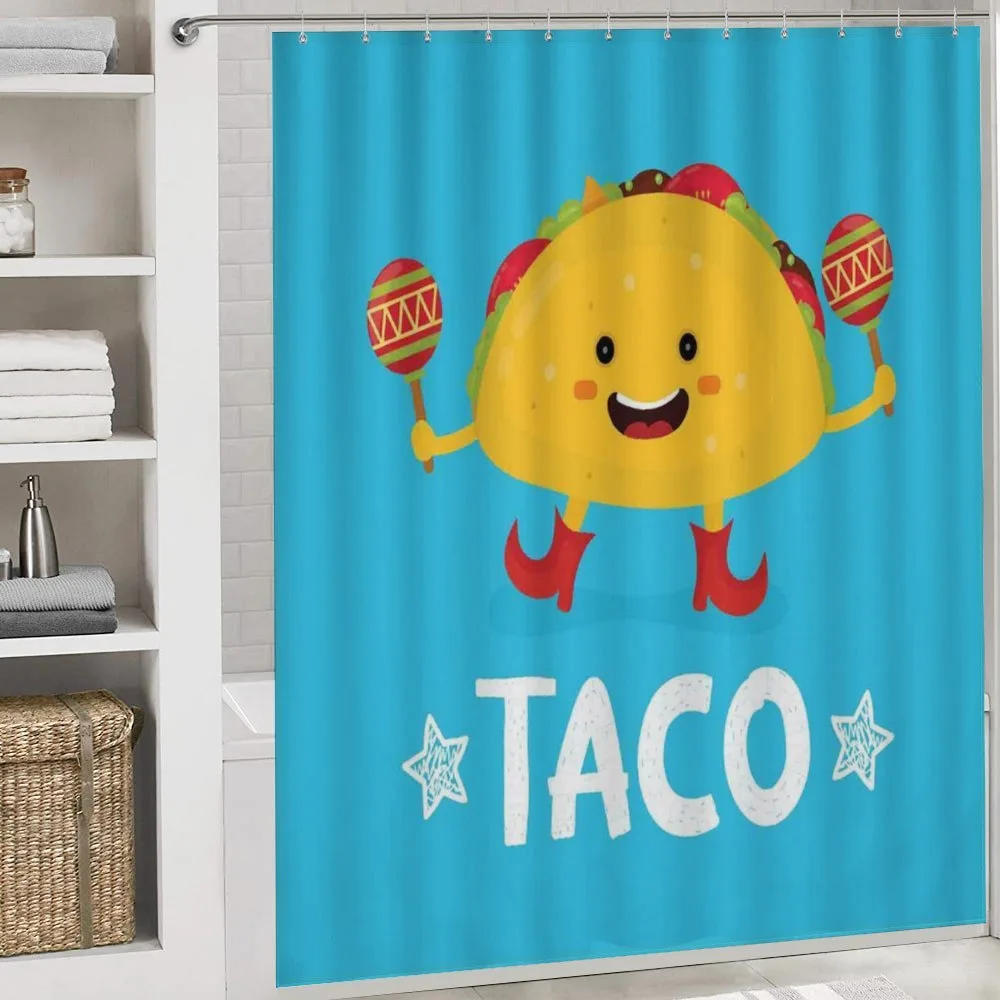 Dancing Funny Taco Cartoon — Detail 4