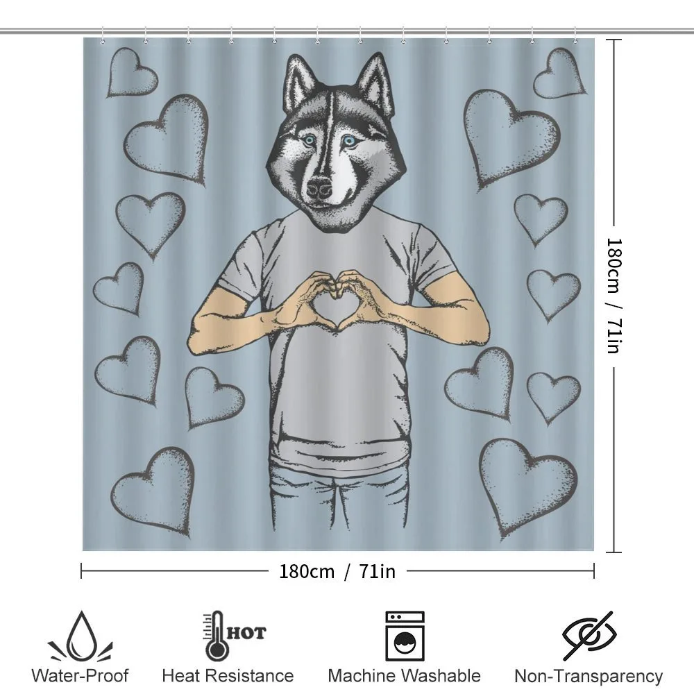 Dog Hearts Romantic — Detail 2