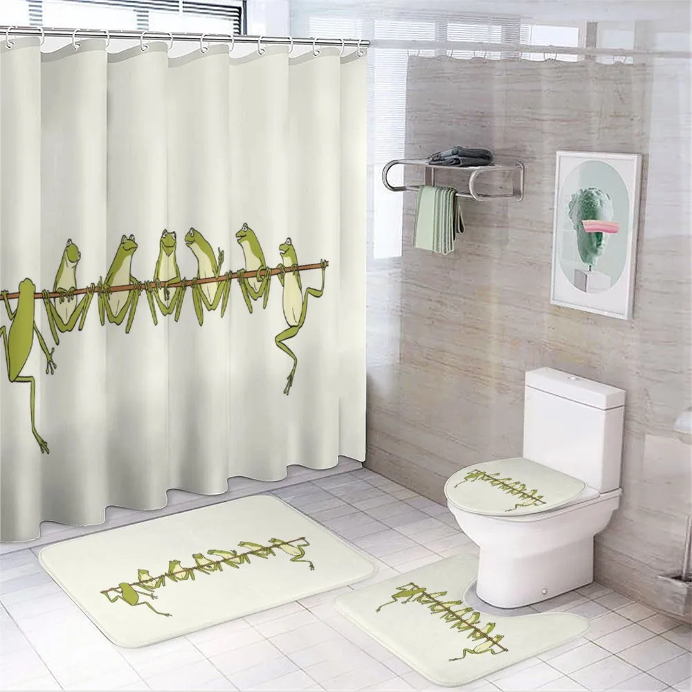 Frogs Hanging to a Stick — Your design
