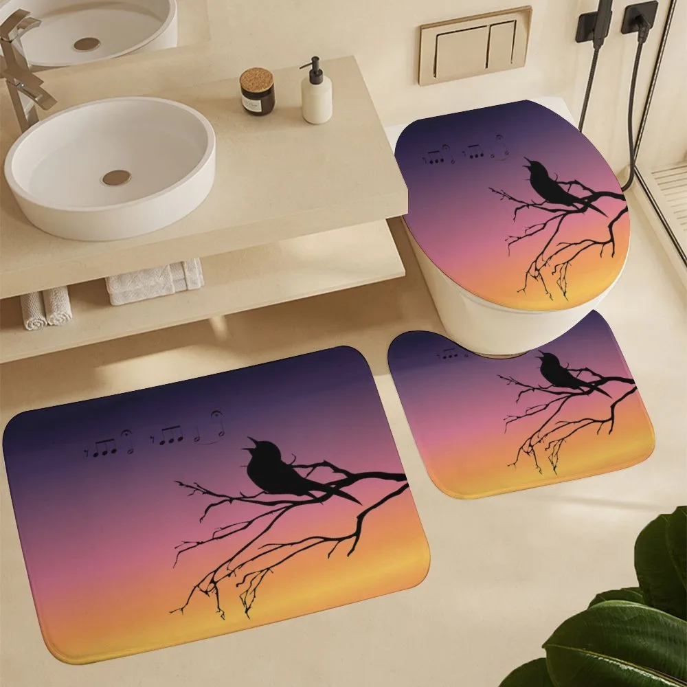 Gradient Sunrise Bird — Detail 5