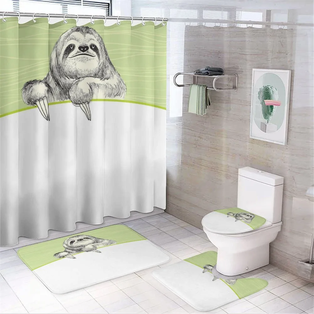 Idle Sloth Abstract Green — Your design