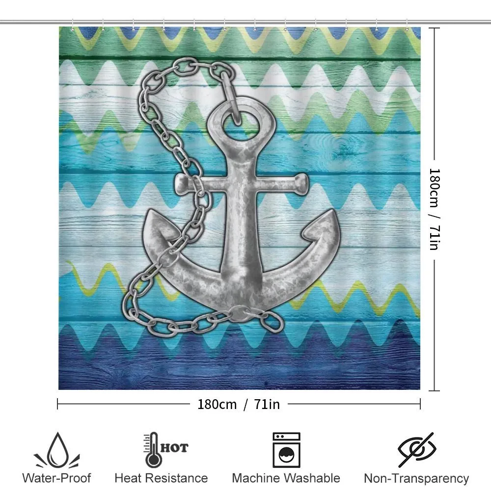 Nautical Chevron Zigzags — Detail 2
