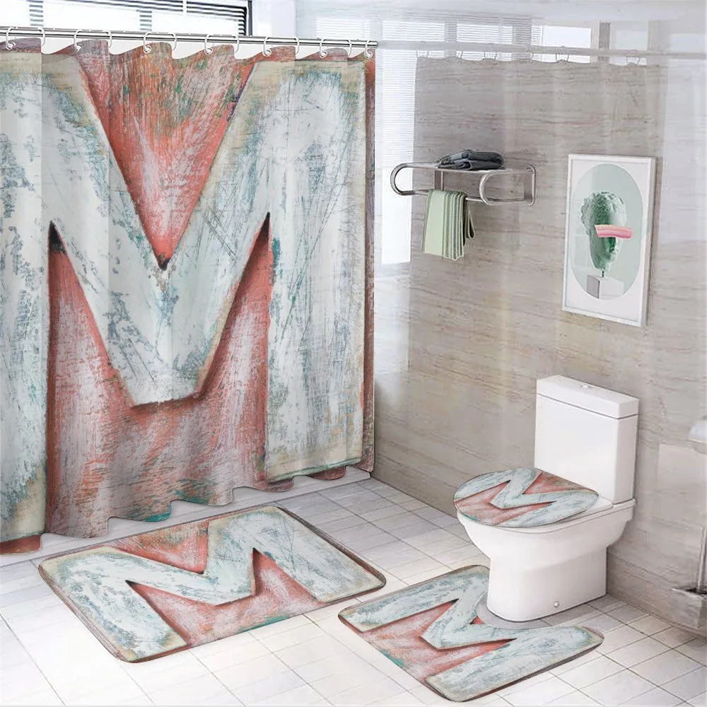 Old Wood Patterned M — Your design