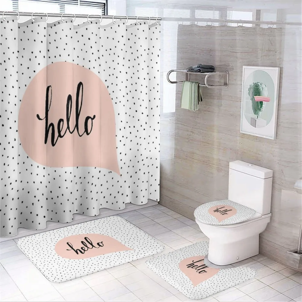 Pale Pink Speech Bubble — Your design