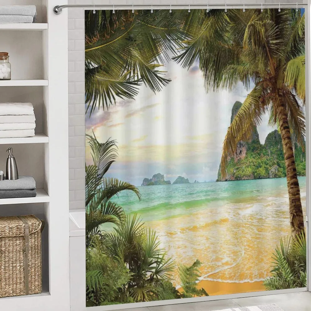 Palm Coconut Trees Beach — Detail 4