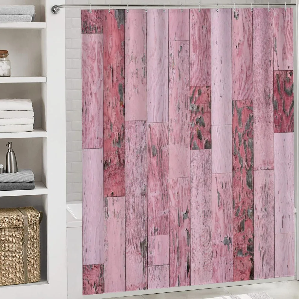 Pink Toned Rustic Planks — Detail 4