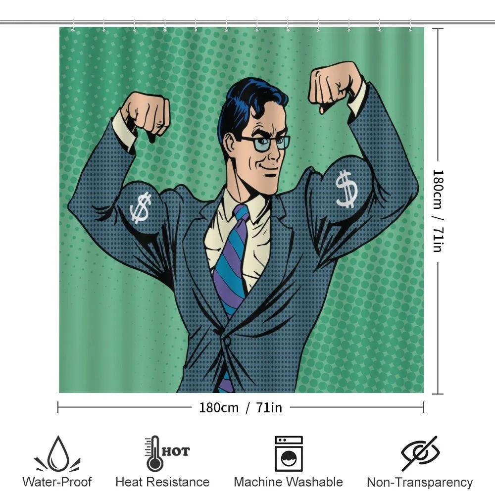 Pop Art Retro Man — Detail 2