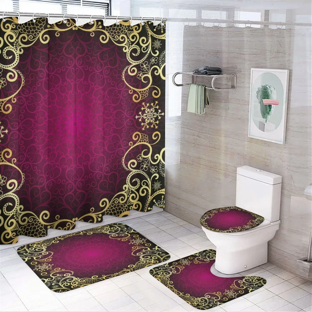 Purple Frame Curls — Your design