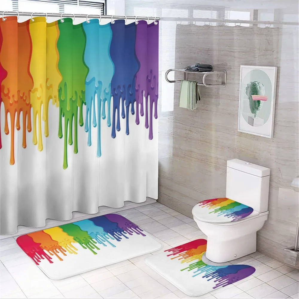 Rainbow Colored Paint — Your design