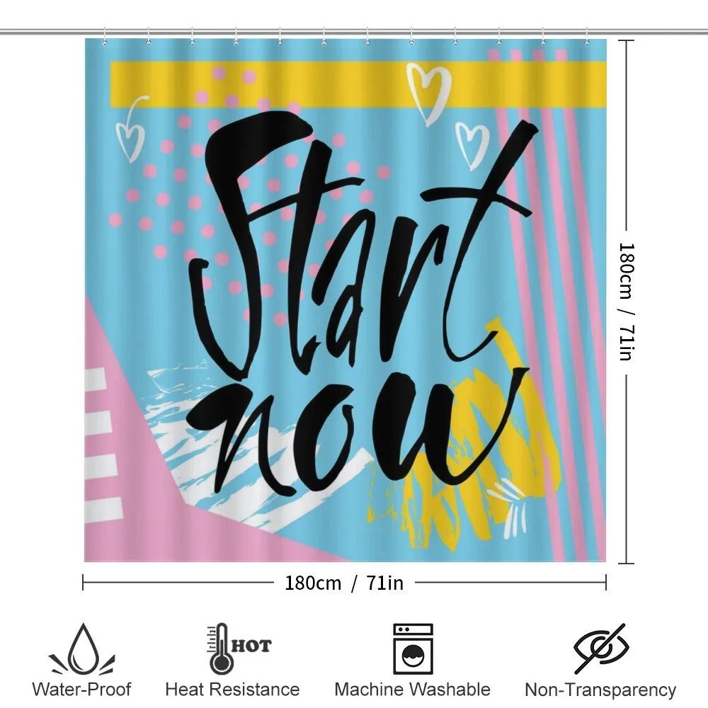 Start Now Words Modern — Detail 2