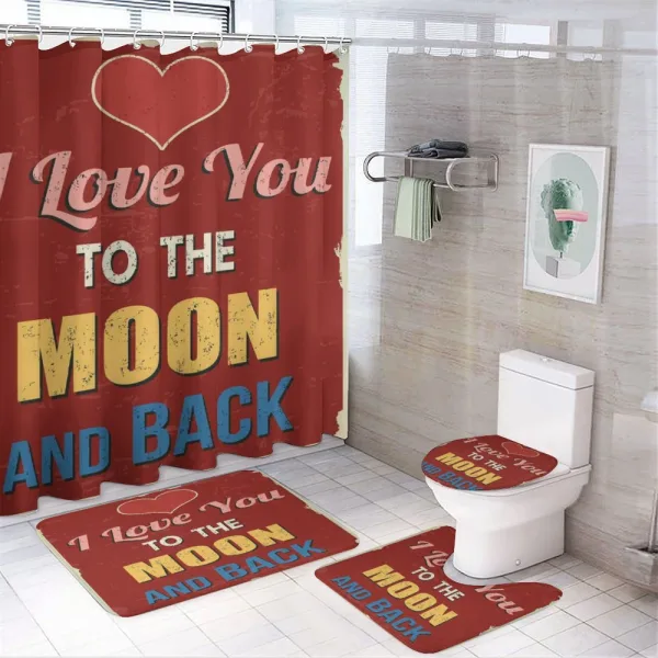 Vintage Nostalgic on a shower curtain