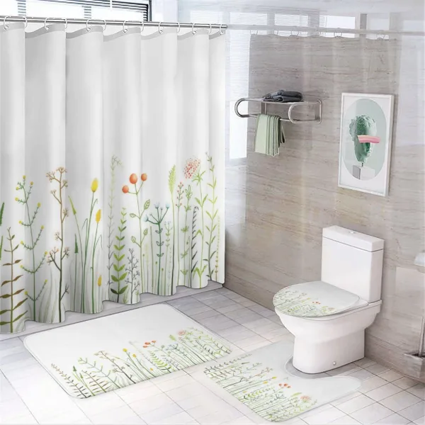 Wildlife Rustic on a shower curtain