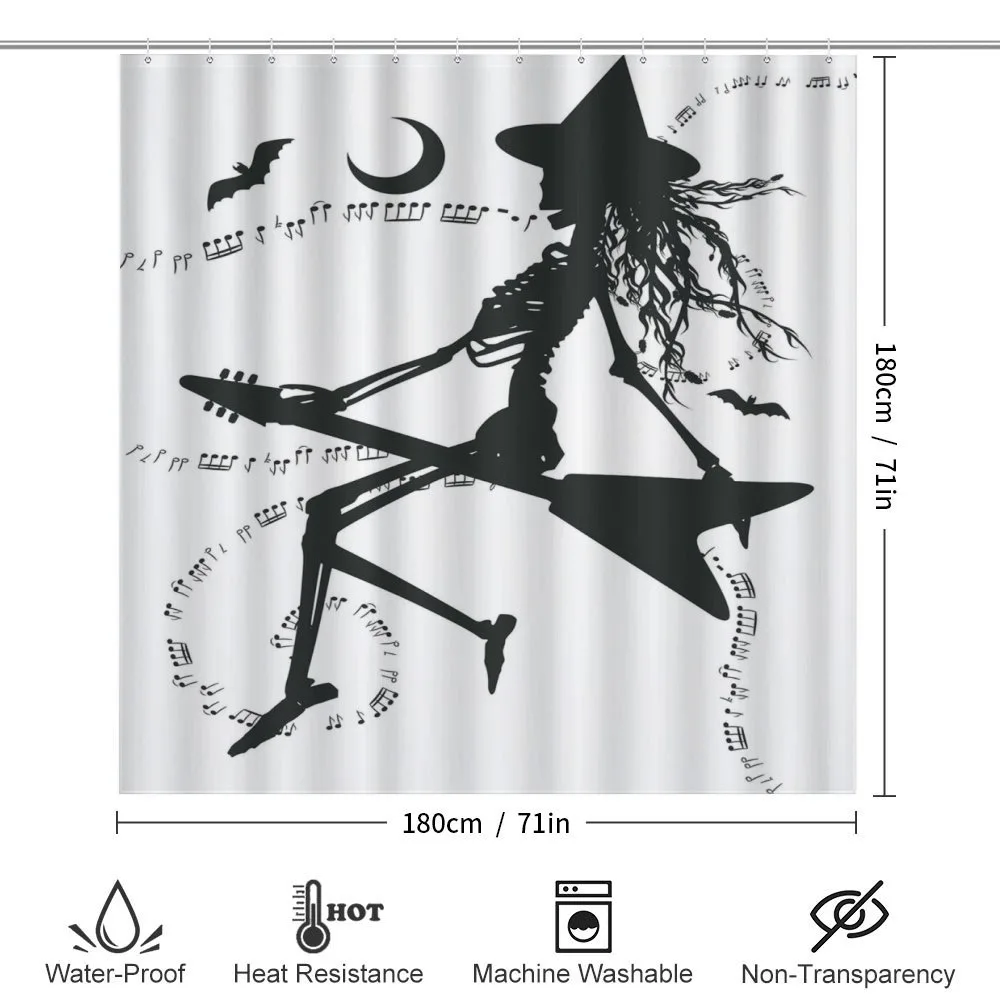 Witch on Guitar — Detail 2