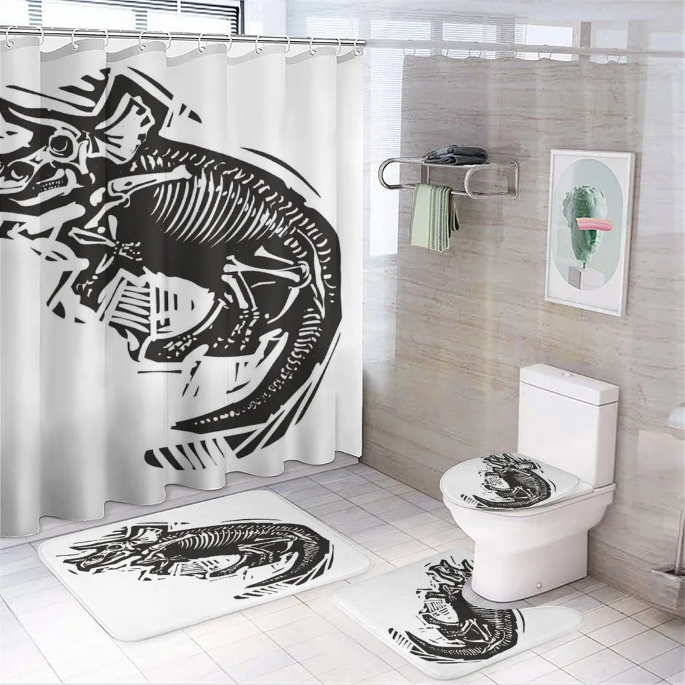 Woodcut Fossil Dinosaur — Your design