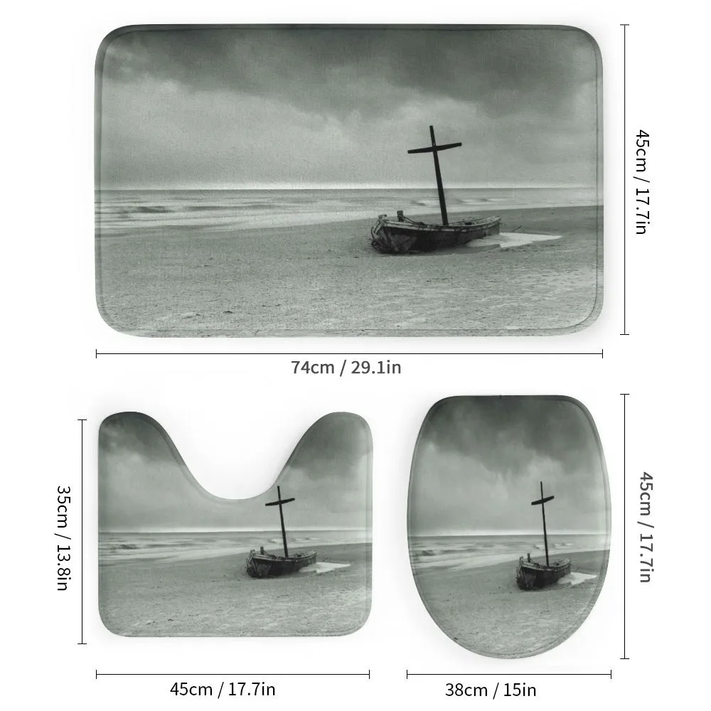 Wreck Boat on the Beach — Detail 1