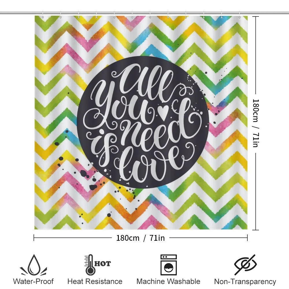 All You Need is Love Chevron — Detail 2