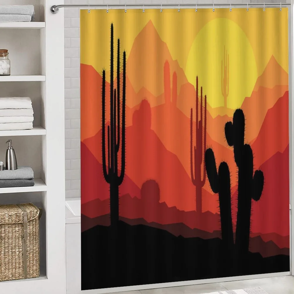Cactus Silhouettes at Dusk — Detail 4