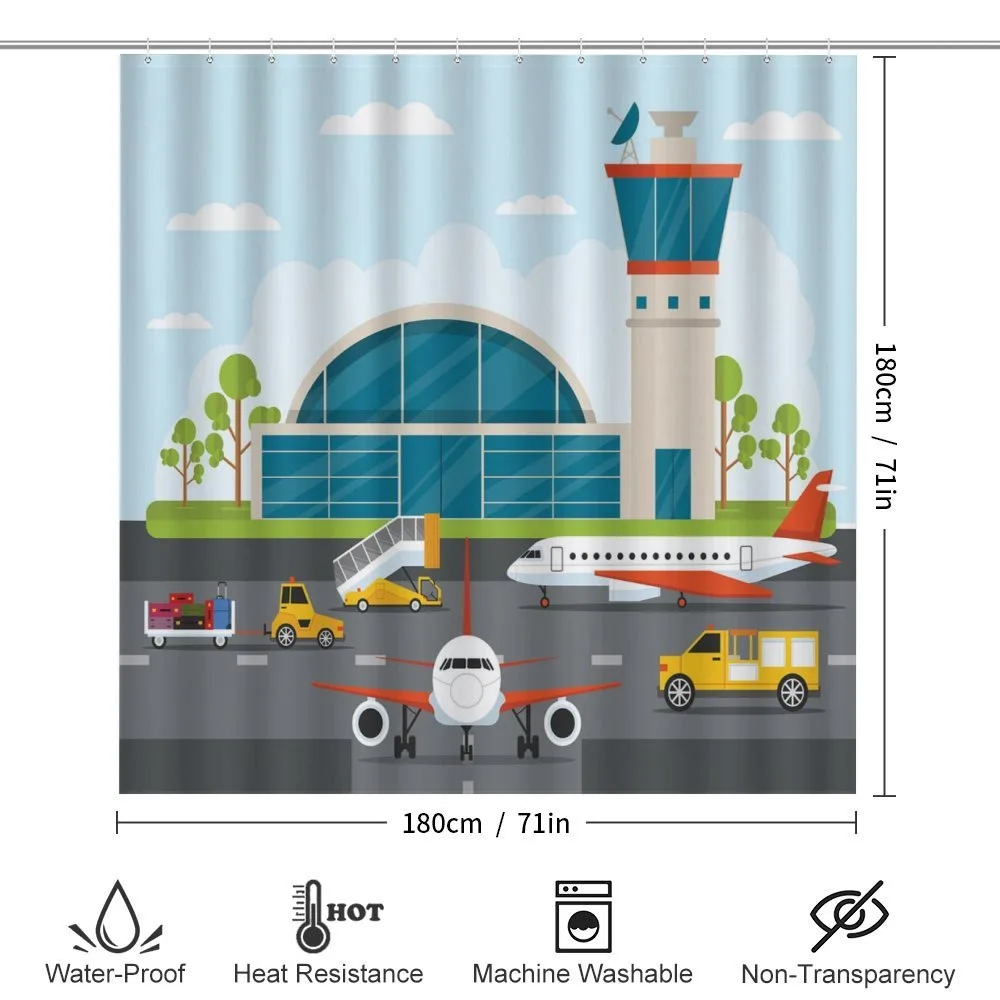 Cartoon Airfield Elements — Detail 2