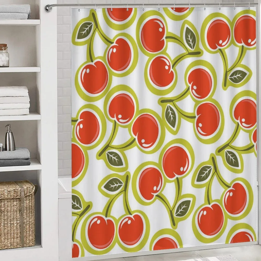 Cherry and Leaves Pattern — Detail 4