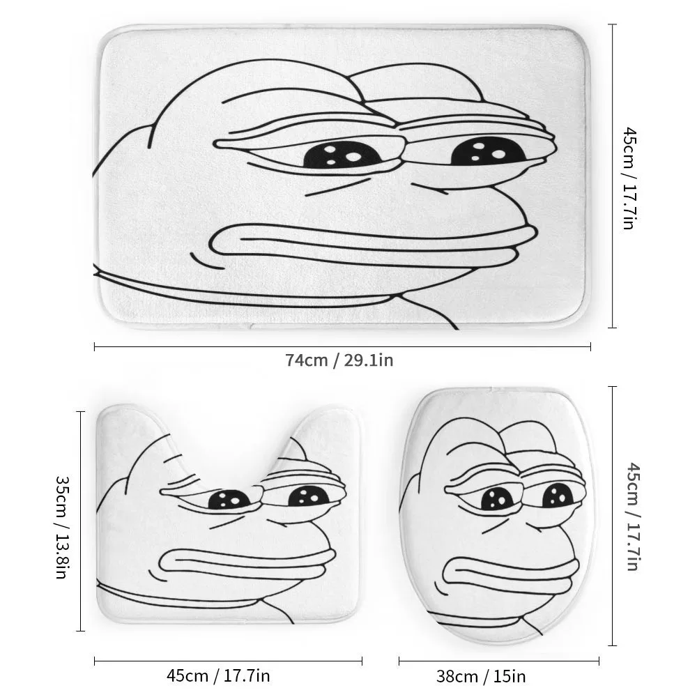 Crying Frog Meme Cartoon — Detail 1