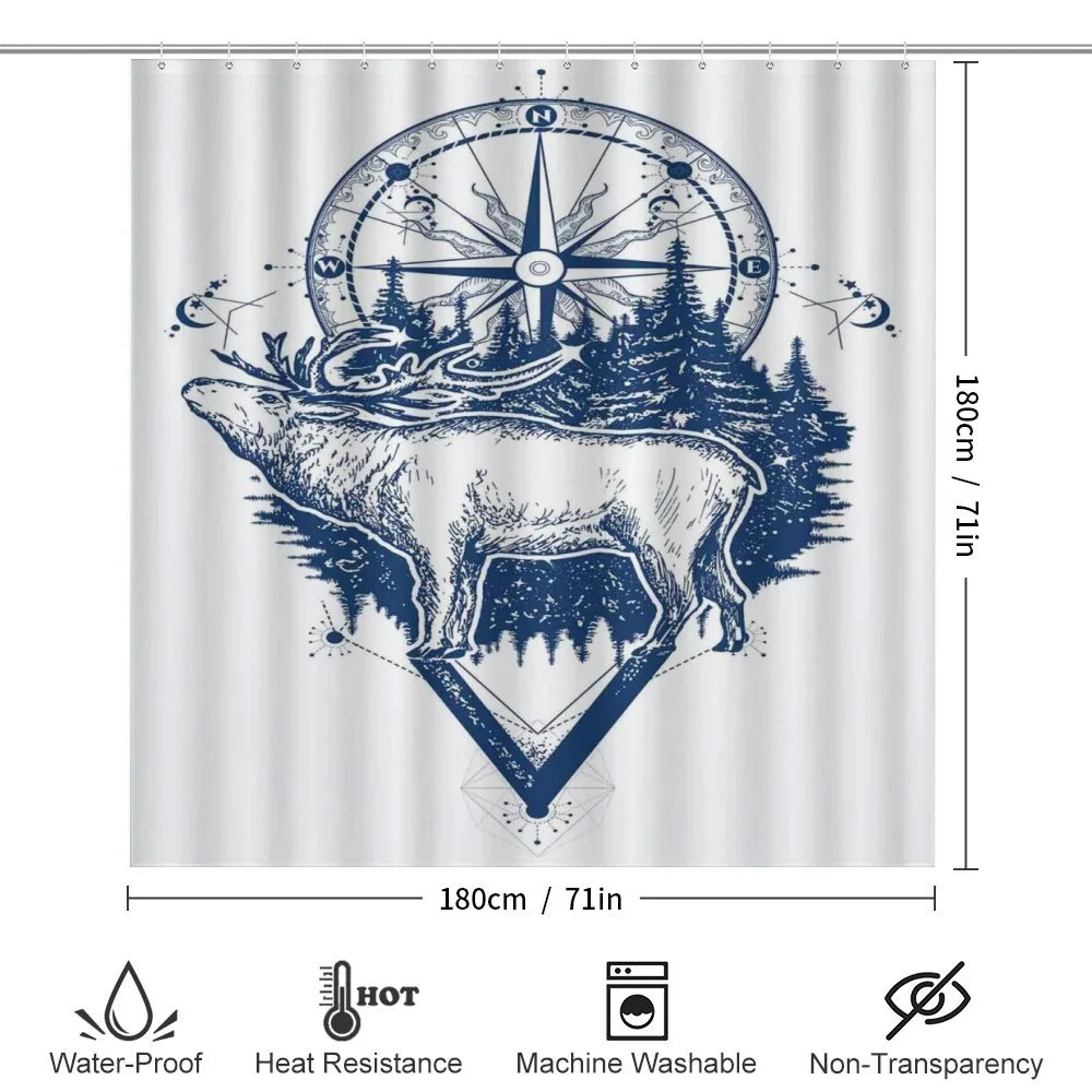 Deer Compass Ethnic — Detail 2