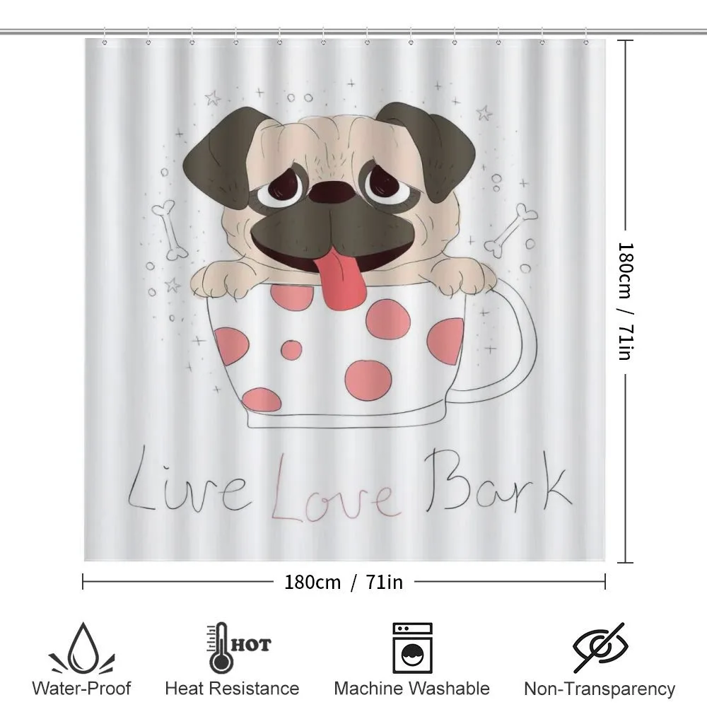 Live Love Bark Words Funny — Detail 2