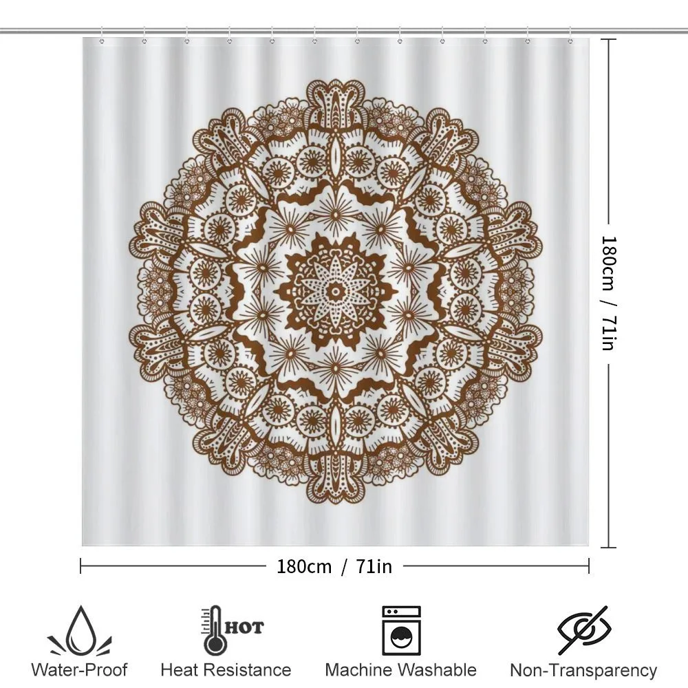 Monochrome Circles Ornate — Detail 2