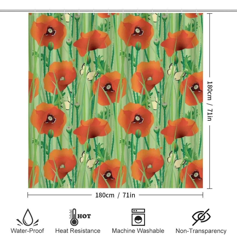 Poppy Flowers Field — Detail 2
