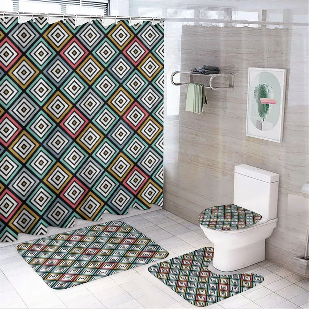 Retro Square Pattern — Your design
