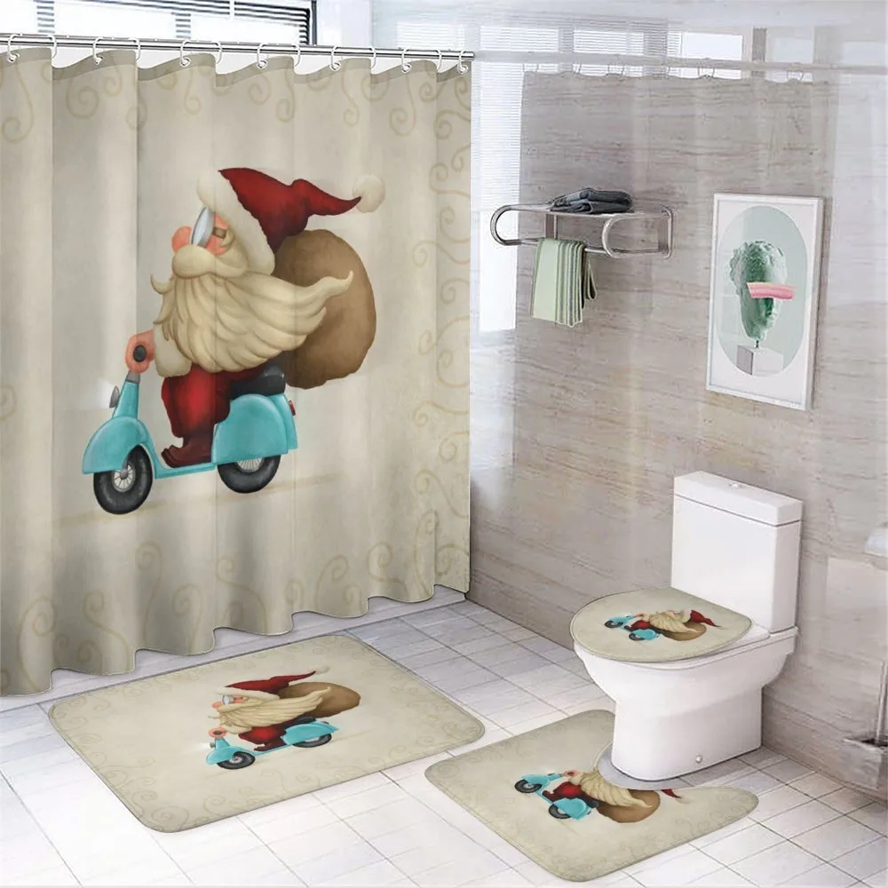 Santa on Motorcycle — Your design