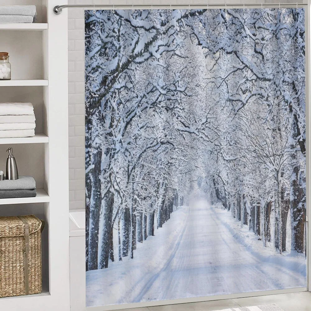 Snowy Woodland Nature — Detail 4